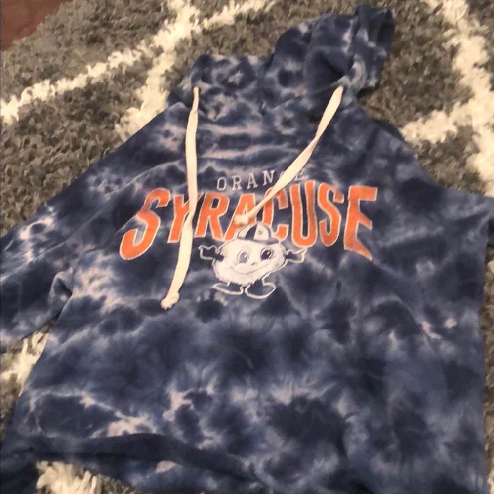Syracuse cropped sweatshirt